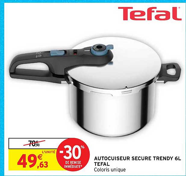 Autocuiseur Secure Trendy 6 L Tefal