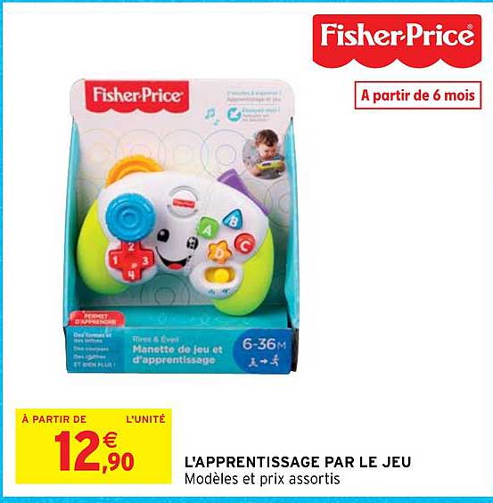 l'apprentissage par le jeu fisher-price