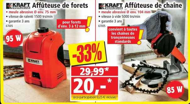 affûteuse de forets kraft werkzeuge