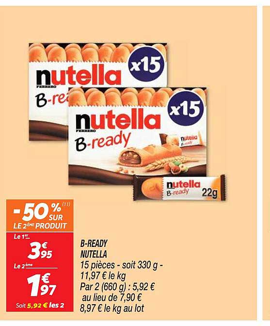 b-ready nutella