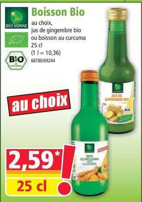Boisson Bio Sonne