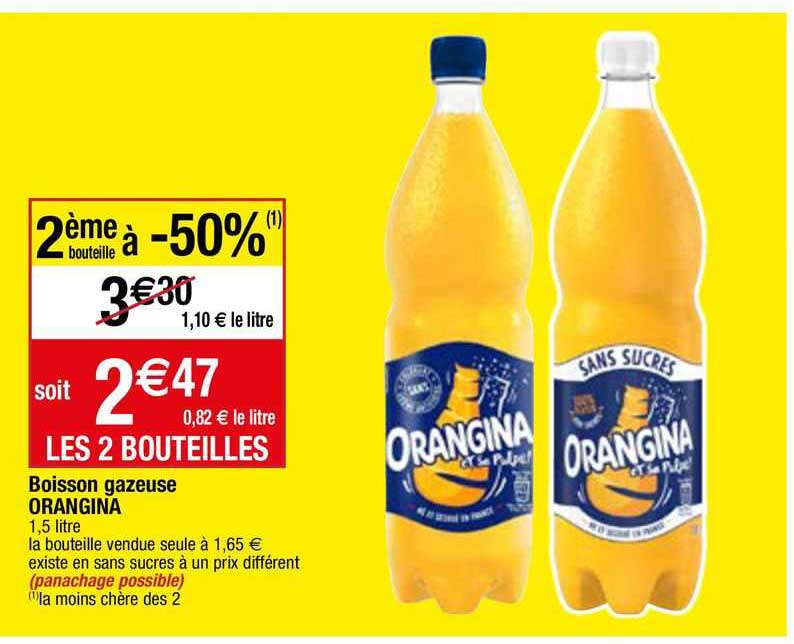 Boisson Gazeuse Orangina