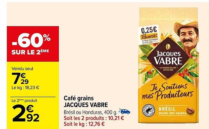 café grains jacques vabre