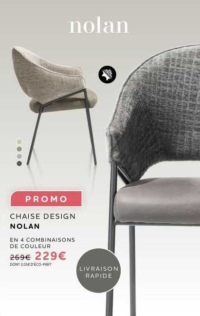 Chaise Design Nolan