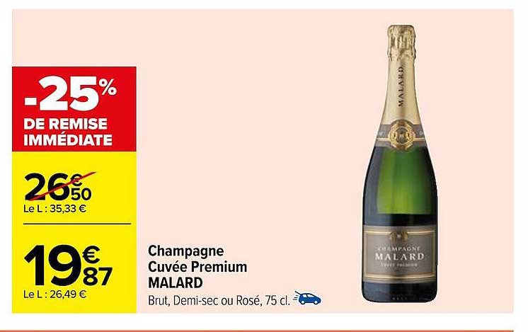 Champagne Cuvée Premium Malard