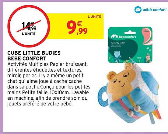 cube little budies bébé confort