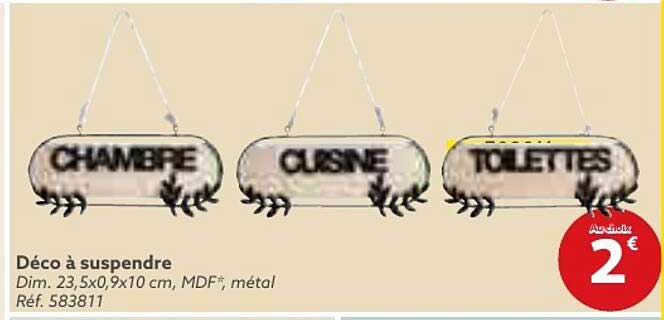 Déco à Suspendre
