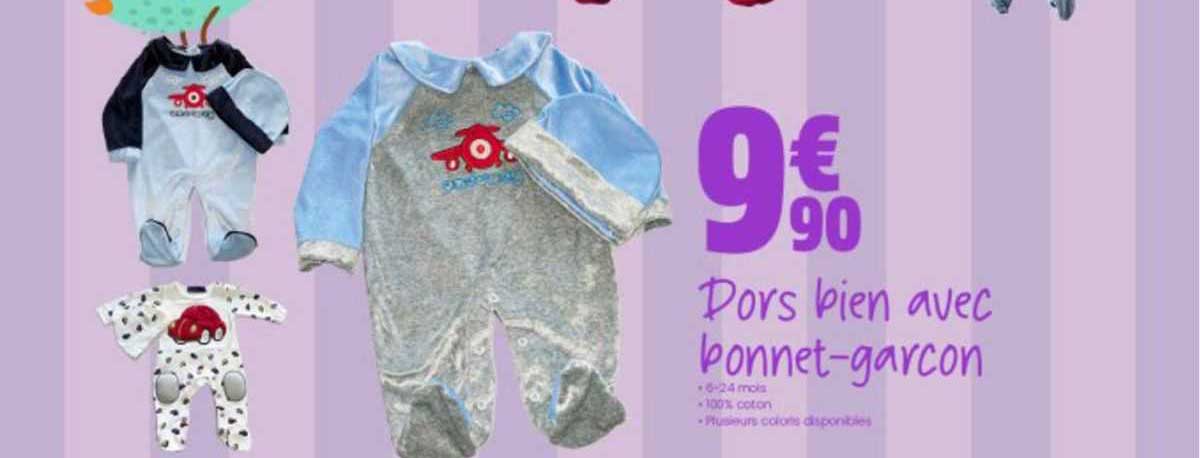 dors bien avec bonnet-garçon