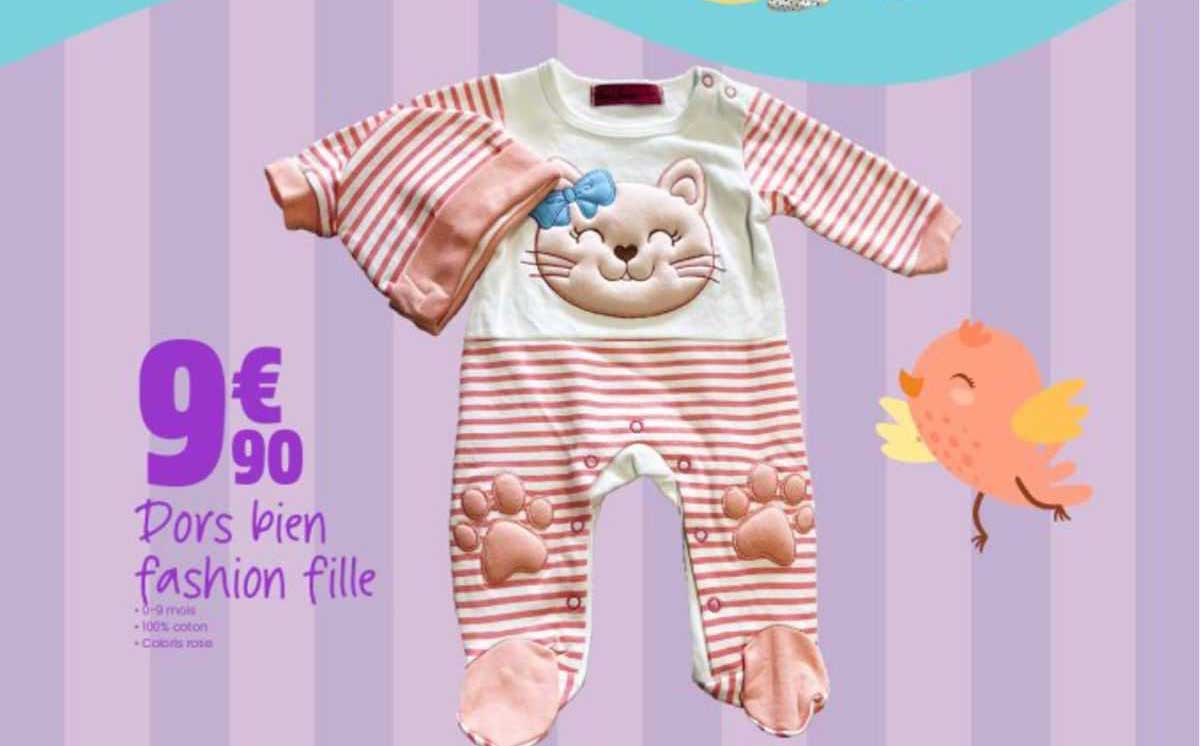 dors bien fashion fille