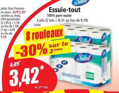 Essuie-tout Soled