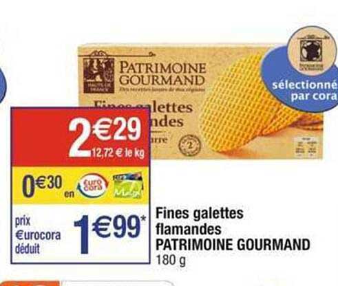 Fines Galettes Flamandes Patrimoine Gourmand