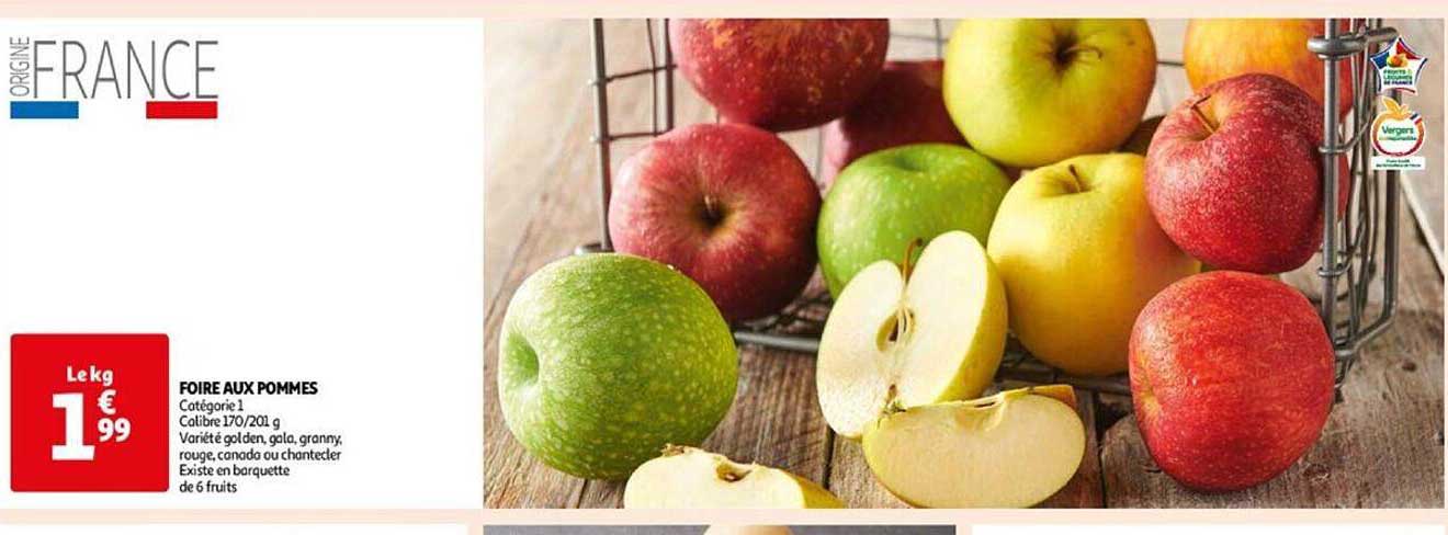 foire aux pommes golden, gala, granny, rouge, canada ou chantecler