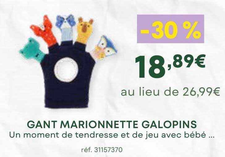 gant marionnette galopins