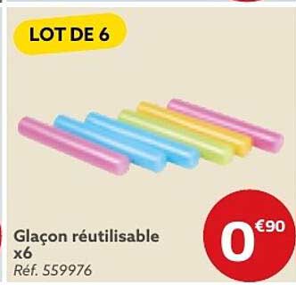 glaçon réutilisable