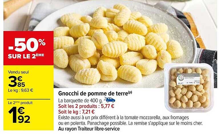 Gnocchi De Pomme De Terre