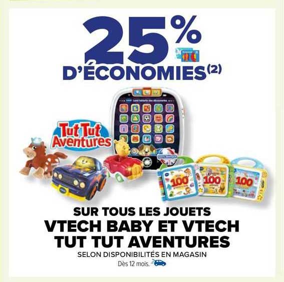 jouets vtech baby et vtech tut tut aventures