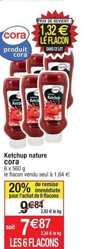 Ketchup Nature Cora
