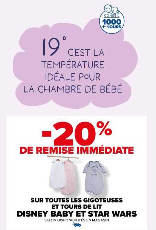 les gigoteuses et tours de lit disney baby et star wars