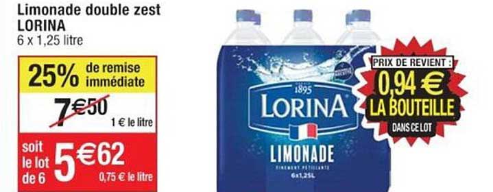 limonade double zest lorina