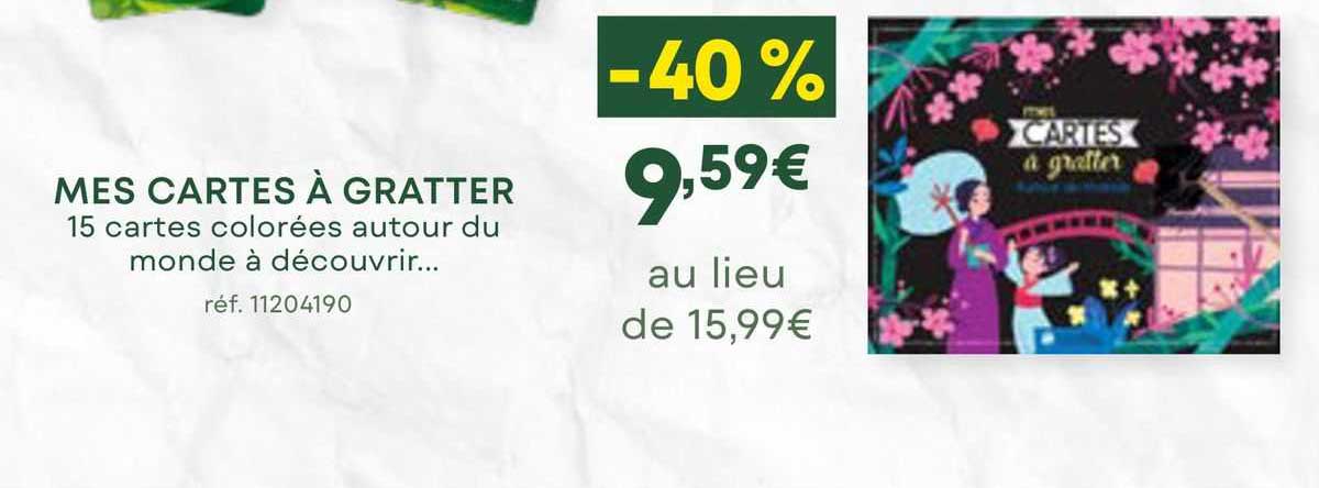 mes cartes à gratter