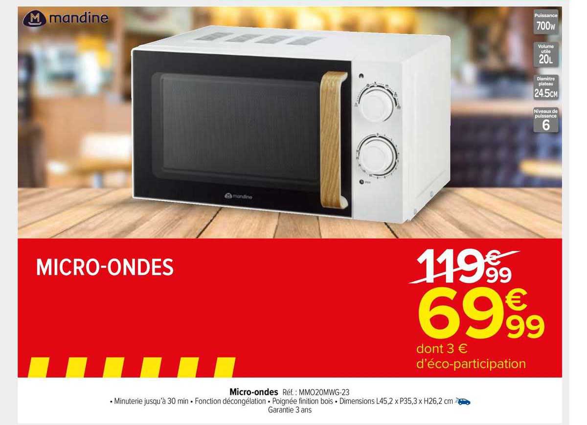 micro-ondes mandine