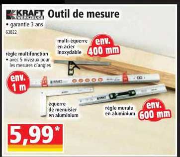 outil de mesure kraft werkzeuge