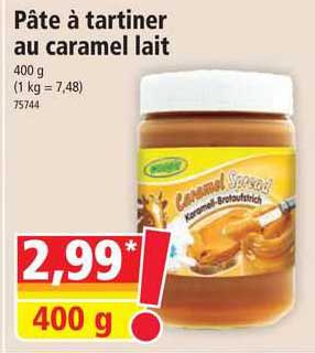 Pâte à Tartiner Au Caramel Lait