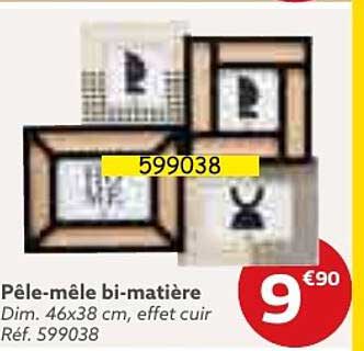 pêle-mêle bi-matière