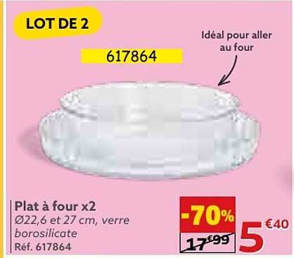 Plat à Four X2