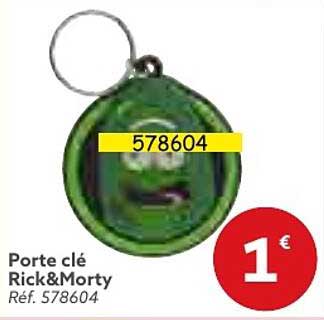 Porte Clé Rick&morty