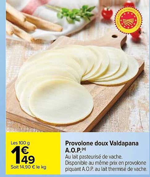 provolone doux valdapana a.o.p.