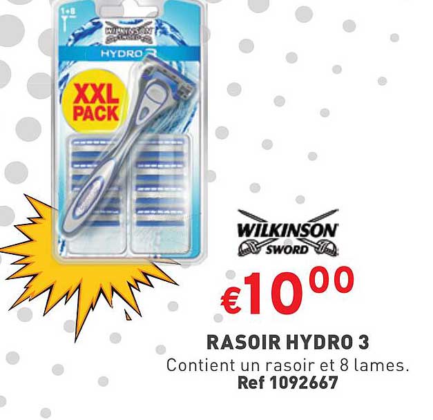 rasoir hydro 3 wilkinson sword