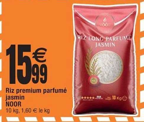 Riz Premium Parfumé Jasmin Noor