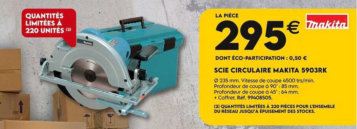 scie circulaire makita 5903rk