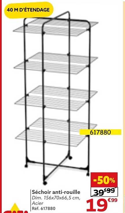 séchoir anti-rouille