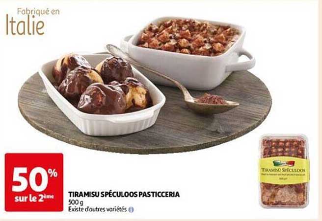 Tiramisu Spéculoos Pasticceria