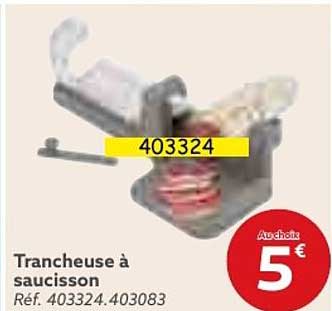 Trancheuse à Saucisson