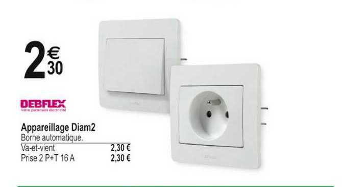 appareillage diam2 debflex