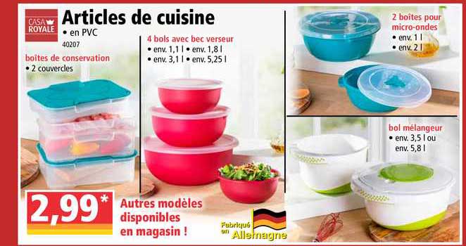 Articles De Cuisine Casa Royale
