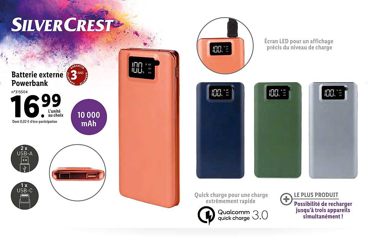 Batterie Externe Powerbank