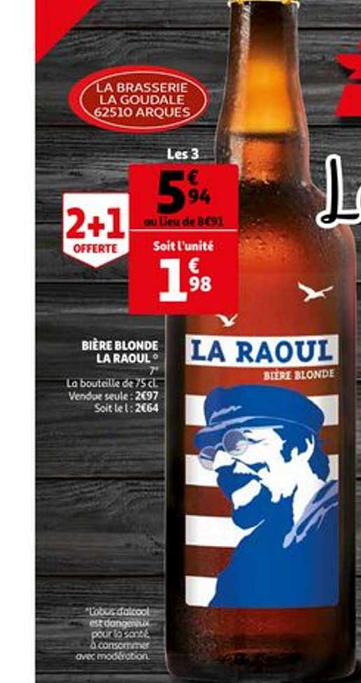bière blonde la raoul