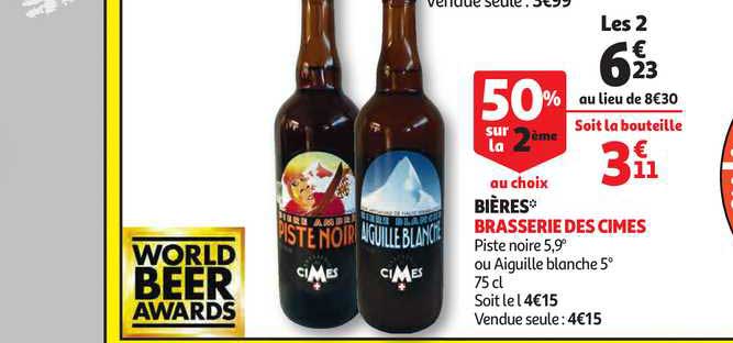 bière brasserie des cimes