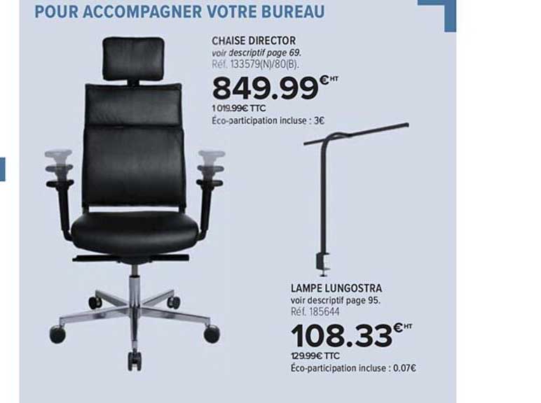 chaise director lampe lungostra