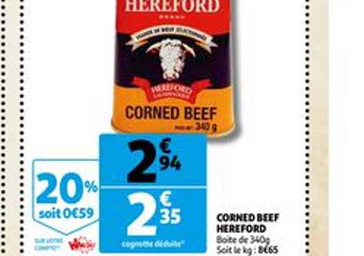 corned beef hereford