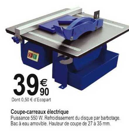 coupe-carreaux électrique