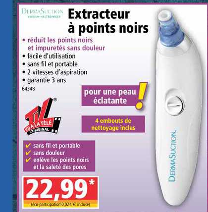 extracteur à points noirs