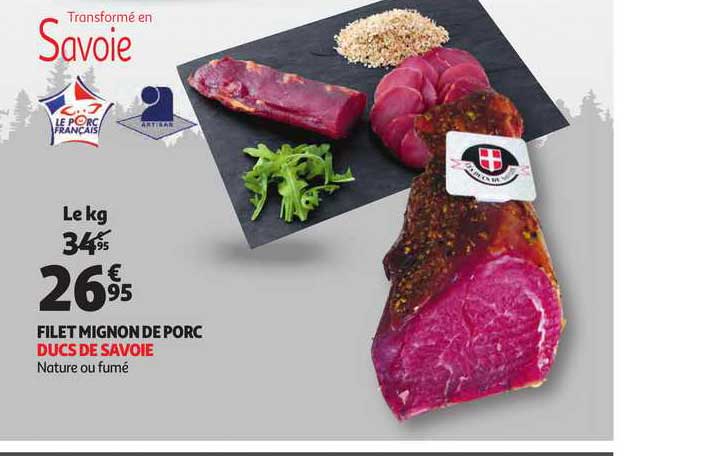 filet mignon de porc ducs de savoie