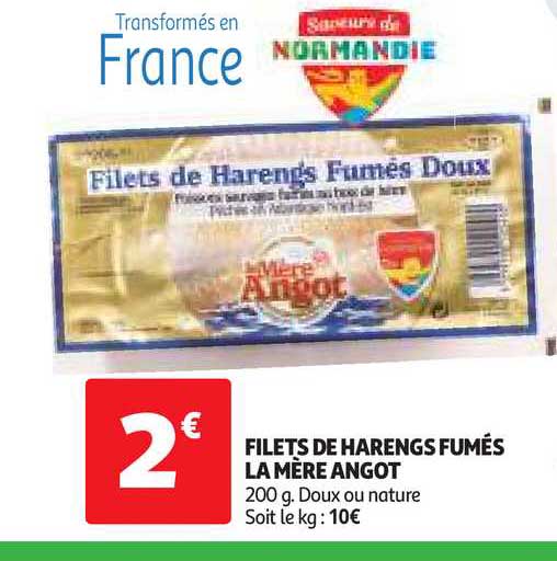 filets de harengs fumés la mère angot