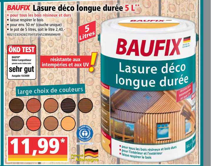 lasure déco longue durée baufix