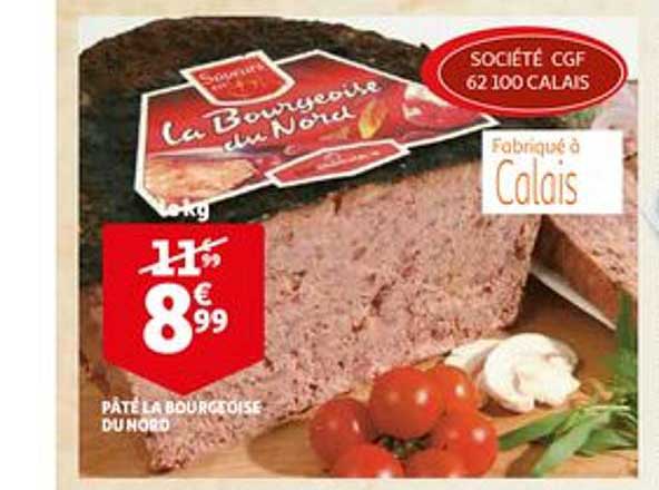 pâté la bourgeoise du nord